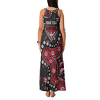 Personalized Essendon Bombers Family Matching Tank Maxi Dress and Hawaiian Shirt Aboriginal Pattern with Graffiti Style