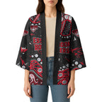 Personalized Essendon Bombers Kimono Aboriginal Pattern with Graffiti Style