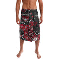 Personalized Essendon Bombers Lavalava Aboriginal Pattern with Graffiti Style