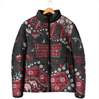 Personalized Essendon Bombers Padded Jacket Aboriginal Pattern with Graffiti Style