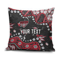 Personalized Essendon Bombers Pillow Cover Aboriginal Pattern with Graffiti Style