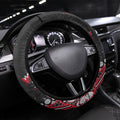 Essendon Bombers Steering Wheel Cover Aboriginal Pattern with Graffiti Style