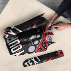 Personalized Essendon Bombers Umbrella Aboriginal Pattern with Graffiti Style