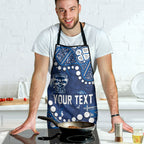 Personalized Geelong Cats Apron Aboriginal Pattern with Graffiti Style