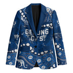 Personalized Geelong Cats Blazer Aboriginal Pattern with Graffiti Style