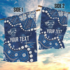 Personalized Geelong Cats Garden Flag Aboriginal Pattern with Graffiti Style