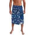 Personalized Geelong Cats Lavalava Aboriginal Pattern with Graffiti Style