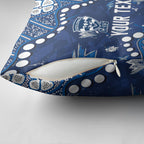 Personalized Geelong Cats Pillow Cover Aboriginal Pattern with Graffiti Style