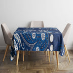 Personalized Geelong Cats Tablecloth Aboriginal Pattern with Graffiti Style