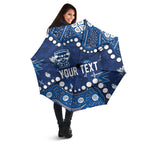 Personalized Geelong Cats Umbrella Aboriginal Pattern with Graffiti Style