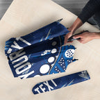 Personalized Geelong Cats Umbrella Aboriginal Pattern with Graffiti Style