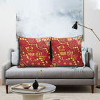 Personalized Gold Coast Suns Pillow Cover Aboriginal Pattern with Graffiti Style