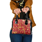 Personalized Gold Coast Suns Shoulder Handbag Aboriginal Pattern with Graffiti Style