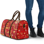 Personalized Gold Coast Suns Travel Bag Aboriginal Pattern with Graffiti Style