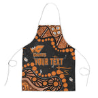 Personalized Greater Western Sydney Giants Apron Aboriginal Pattern with Graffiti Style