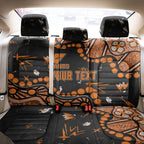 Personalized Greater Western Sydney Giants Back Car Seat Cover Aboriginal Pattern with Graffiti Style