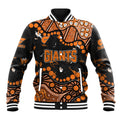 Personalized Greater Western Sydney Giants Baseball Jacket Aboriginal Pattern with Graffiti Style