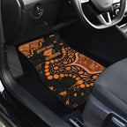 Personalized Greater Western Sydney Giants Car Mats Aboriginal Pattern with Graffiti Style