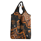 Personalized Greater Western Sydney Giants Grocery Bag Aboriginal Pattern with Graffiti Style