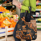 Personalized Greater Western Sydney Giants Grocery Bag Aboriginal Pattern with Graffiti Style
