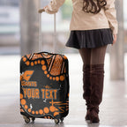 Personalized Greater Western Sydney Giants Luggage Cover Aboriginal Pattern with Graffiti Style
