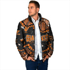 Personalized Greater Western Sydney Giants Padded Jacket Aboriginal Pattern with Graffiti Style