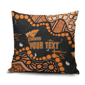 Personalized Greater Western Sydney Giants Pillow Cover Aboriginal Pattern with Graffiti Style
