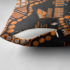 Personalized Greater Western Sydney Giants Pillow Cover Aboriginal Pattern with Graffiti Style