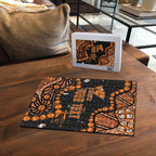 Personalized Greater Western Sydney Giants Puzzle Aboriginal Pattern with Graffiti Style