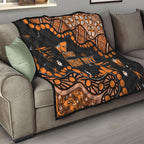 Personalized Greater Western Sydney Giants Quilt Aboriginal Pattern with Graffiti Style