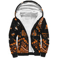 Personalized Greater Western Sydney Giants Sherpa Hoodie Aboriginal Pattern with Graffiti Style