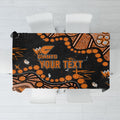 Personalized Greater Western Sydney Giants Tablecloth Aboriginal Pattern with Graffiti Style