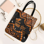 Personalized Greater Western Sydney Giants Tote Bag Aboriginal Pattern with Graffiti Style