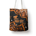 Personalized Greater Western Sydney Giants Tote Bag Aboriginal Pattern with Graffiti Style