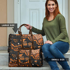 Personalized Greater Western Sydney Giants Travel Bag Aboriginal Pattern with Graffiti Style