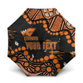 Personalized Greater Western Sydney Giants Umbrella Aboriginal Pattern with Graffiti Style