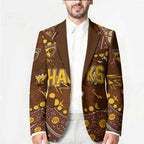 Personalized Hawthorn Hawks Blazer Aboriginal Pattern with Graffiti Style