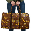 Personalized Hawthorn Hawks Travel Bag Aboriginal Pattern with Graffiti Style