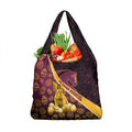 Brisbane Broncos Easter Day Grocery Bag Bunny and Egg Pattern in Gold Maroon Festive Style