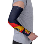 Personalized Adelaide Football Arm Sleeves Easter Egg Pattern Red Blue Tribal Dot Art Style