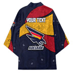 Personalized Adelaide Football Kimono Easter Egg Pattern Red Blue Tribal Dot Art Style