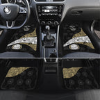 Personalized Magpie Football Car Mats Easter Egg Pattern Monochrome Tribal Dot Art Style