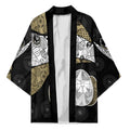 Personalized Magpie Football Kimono Easter Egg Pattern Monochrome Tribal Dot Art Style