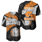 Personalized Giants Football Baseball Jersey Easter Egg Pattern Orange Monochrome Tribal Dot Style