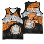 Personalized Giants Football Basketball Jersey Easter Egg Pattern Orange Monochrome Tribal Dot Style