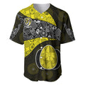 Personalized Richmond Football Baseball Jersey Easter Egg Pattern Yellow Black Tribal Dot Art Style