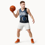 Personalized Geelong Cats Football Basketball Jersey Easter Egg Pattern Blue Monochrome Tribal Dot Style