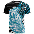 Personalized Port Adelaide Power T Shirt Polynesian Tribal Lightning Bolt Mascot With Hibiscus Floral Art