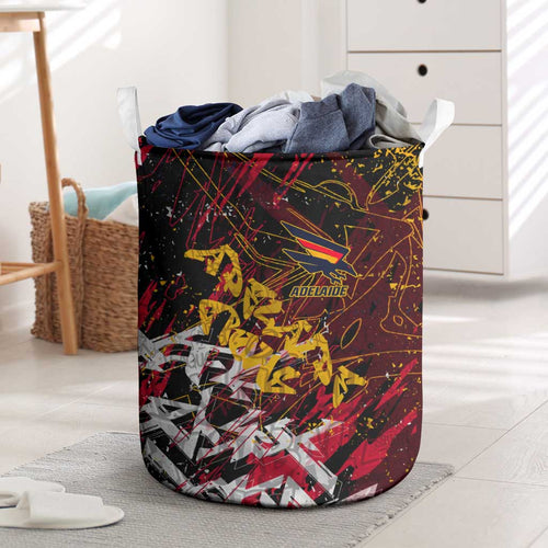 Adelaide Crows Laundry Basket Street Art Urban Graffiti Football