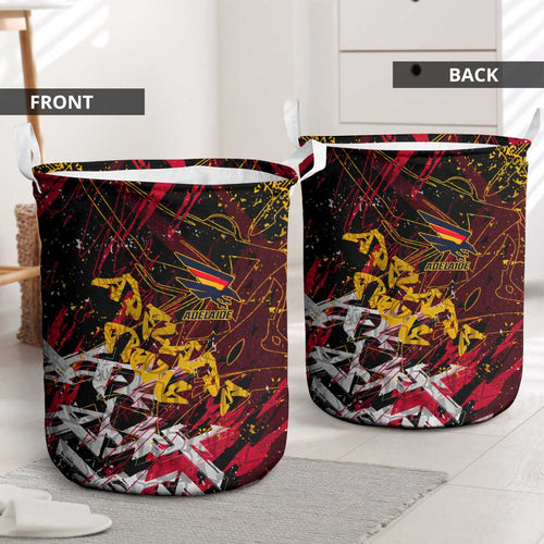 Adelaide Crows Laundry Basket Street Art Urban Graffiti Football